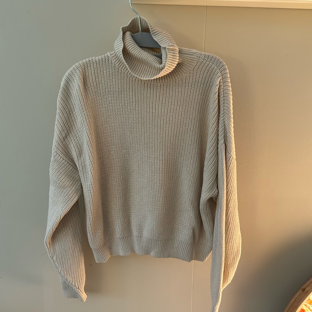 Brandy Melville ivory sweater